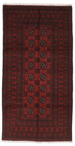  Afgan Dywan 97X189 Orientalny Tkany Ręcznie Czarny (Wełna, Afganistan)