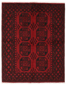  Afgan Dywan 146X186 Orientalny Tkany Ręcznie Czarny/Ciemnoczerwony (Wełna, Afganistan)