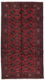  Beludż Dywan 155X280 Orientalny Tkany Ręcznie Chodnik Dywanowy Czarny/Ciemnoczerwony (Wełna, Afganistan)
