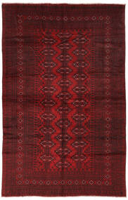  Beludż Dywan 190X293 Orientalny Tkany Ręcznie Czarny/Ciemnoczerwony (Wełna, Afganistan)