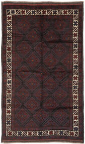  Beludż Dywan 150X250 Orientalny Tkany Ręcznie Czarny (Wełna, Afganistan)