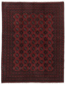  Afgan Dywan 146X188 Orientalny Tkany Ręcznie Czarny (Wełna, Afganistan)
