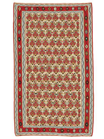  Kilim Senneh Dywan 148X248 Orientalny Tkany Ręcznie Ciemnobrązowy/Czarny (Wełna, Persja/Iran)