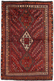  Kaszkaj Dywan 152X232 Orientalny Tkany Ręcznie Czarny/Ciemnobrązowy (Wełna, Persja/Iran)