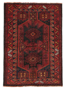  Lori Dywan 146X201 Orientalny Tkany Ręcznie Czarny/Ciemnoczerwony (Wełna, Persja/Iran)