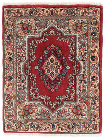  Saruk Dywan 65X83 Orientalny Tkany Ręcznie Ciemnoczerwony, Brunatny (Wełna, Persja/Iran)