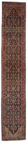  Antyk Hosseinabad Ca. 1930 Dywan 85X475 Orientalny Tkany Ręcznie Chodnik Dywanowy Czarny/Ciemnobrązowy (Wełna, Persja/Iran)