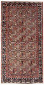  Antyk Khotan Ca. 1900 Dywan 190X333 Orientalny Tkany Ręcznie Ciemnobrązowy/Czarny (Wełna, Chiny)