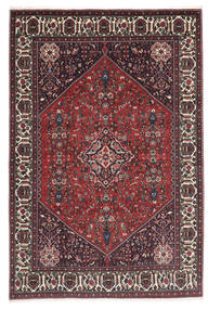  Abadeh Dywan 207X303 Orientalny Tkany Ręcznie Czarny/Ciemnobrązowy (Wełna, Persja/Iran)
