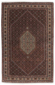  Bidżar Dywan 144X222 Orientalny Tkany Ręcznie Czarny/Ciemnobrązowy (Wełna, Persja/Iran)