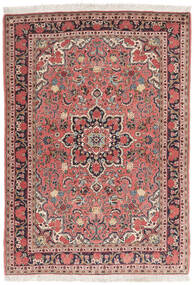 Hamadan Dywan 110X160 Orientalny Tkany Ręcznie Ciemnoczerwony/Czarny (Wełna, Persja/Iran)