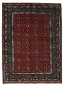  Afgan Dywan 131X178 Orientalny Tkany Ręcznie Czarny (Wełna, Afganistan)