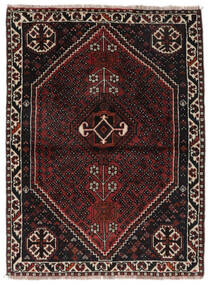  Sziraz Dywan 112X153 Orientalny Tkany Ręcznie Czarny (Wełna, Persja/Iran)