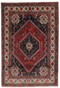 110X164 Dywan Kaszkaj Fine Dywan Orientalny Tkany Ręcznie Czarny/Ciemnoczerwony (Wełna, Persja/Iran)