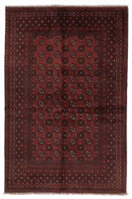 Afgan Dywan 157X244 Orientalny Tkany Ręcznie Czarny/Beżowy (Wełna, Afganistan)