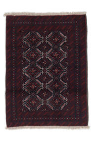  Beludż Dywan 81X108 Orientalny Tkany Ręcznie Czarny (Wełna, Persja/Iran)