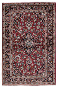  Keszan Dywan 98X151 Orientalny Tkany Ręcznie Czarny/Ciemnobrązowy (Wełna, Persja/Iran)