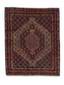  Senneh Dywan 127X154 Orientalny Tkany Ręcznie Biały/Creme/Czarny (Wełna, Persja/Iran)