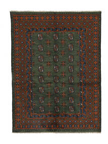  Afgan Dywan 142X193 Orientalny Tkany Ręcznie Czarny (Wełna, Afganistan)