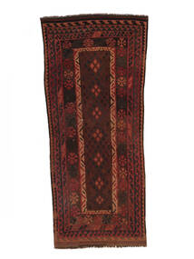  Afgan Vintage Kilim Dywan 118X258 Orientalny Tkany Ręcznie Chodnik Dywanowy Czarny (Wełna, Afganistan)