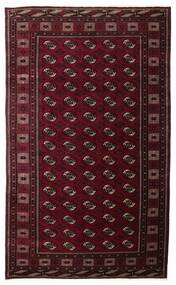  Turkmeński Dywan 258X428 Orientalny Tkany Ręcznie Czarny Duży (Wełna, Persja/Iran)