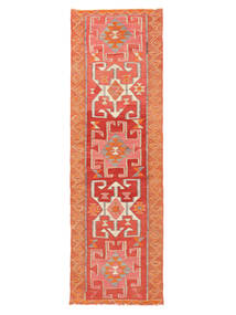 92X301 Dywan Herki Kilim Vintage Dywan Orientalny Chodnik Dywanowy Czerwony/Brunatny (Wełna, Turcja)