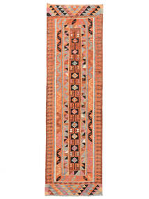  Herki Kilim Vintage Dywan 94X314 Orientalny Tkany Ręcznie Chodnik Dywanowy Czerwony/Brunatny (Wełna, )