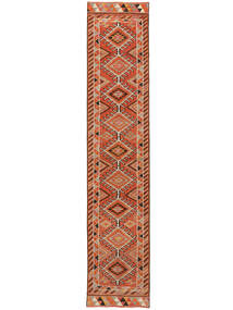  Herki Vintage Dywan 82X372 Orientalny Tkany Ręcznie Chodnik Dywanowy Brunatny/Ciemnoczerwony (Wełna, )