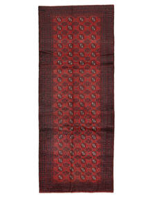  Beludż Dywan 145X350 Wełniany Ciemnoczerwony/Czarny Mały 